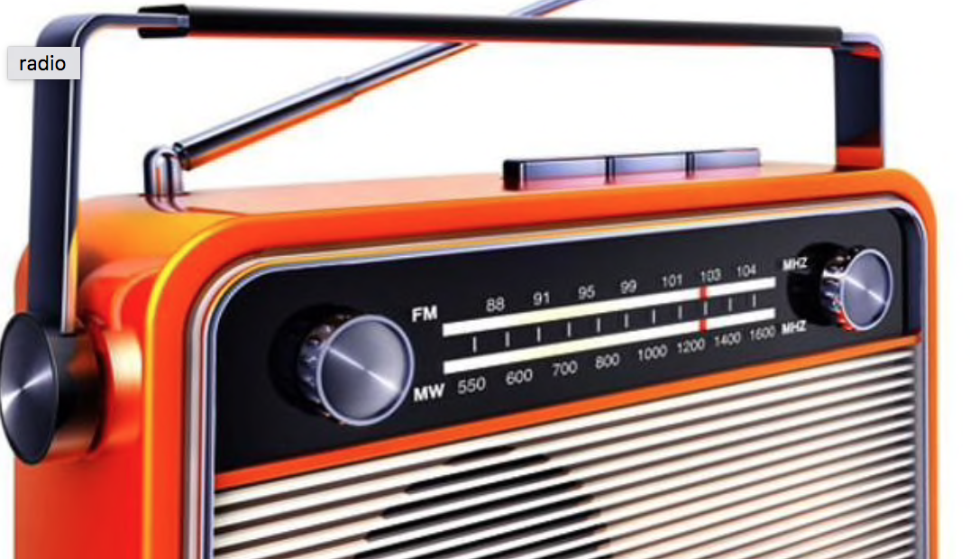 Image of a radio