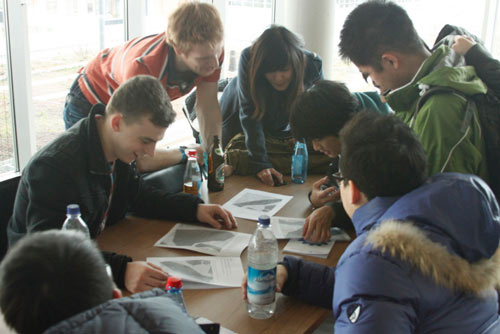 UCL Mechanical Engineering students in students in Munich