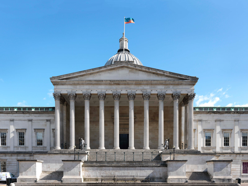 Image of the UCL Portico in London